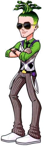 Гарний арт Дьюс Монстр Хай